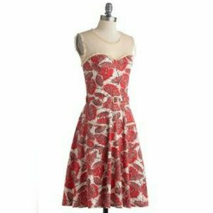 ModCloth Effie's Heart Jackie dress umbrella print